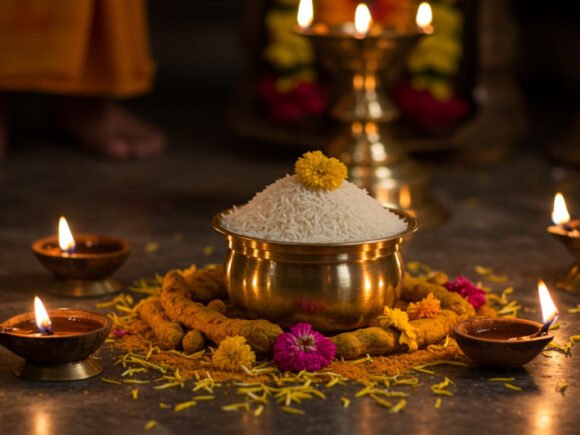 The Role of Rice in Indian Festivals